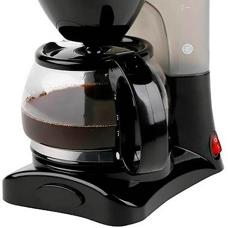 Cafetera Goteo 12 Tazas 900 W Filtro Extraíble Jarra De Cristal Capacidad 1,2L
